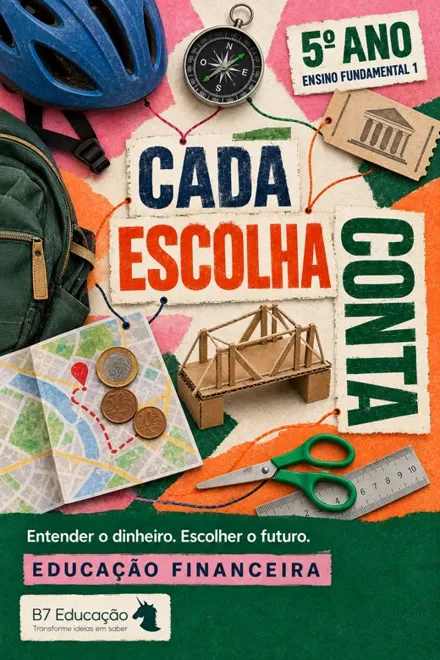 Capa do livro Cada Escolha Conta · 5º ano