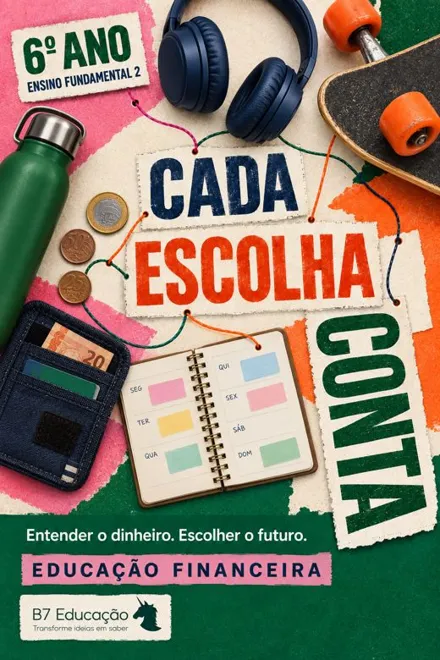 Capa do livro Cada Escolha Conta · 6º ano