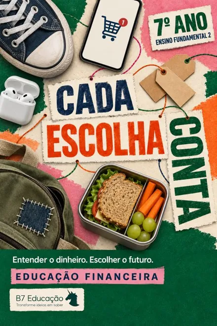 Capa do livro Cada Escolha Conta · 7º ano