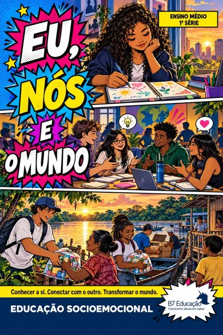 Capa do livro Eu, Nós e o Mundo · 1ª série