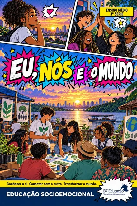 Capa do livro Eu, Nós e o Mundo · 3ª série