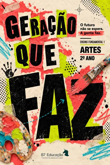 Capa do livro Geração que Faz · Arte · 2º ano