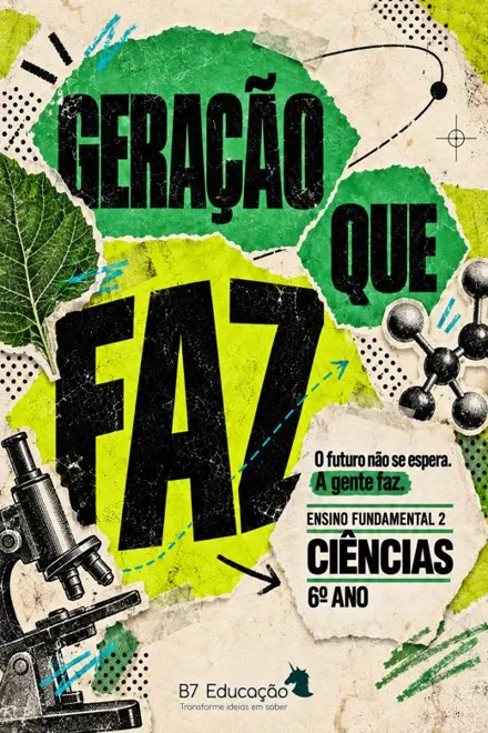 Capa do livro Geração que Faz · Ciências · 6º ano