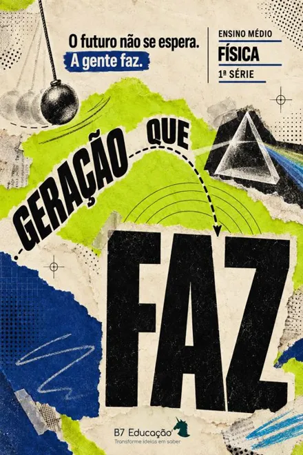 Capa do livro Geração que Faz · Física · 1ª série