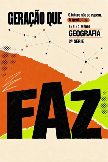 Capa do livro Geração que Faz · Geografia · 2ª série