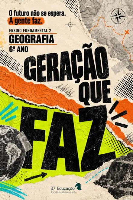 Capa do livro Geração que Faz · Geografia · 6º ano
