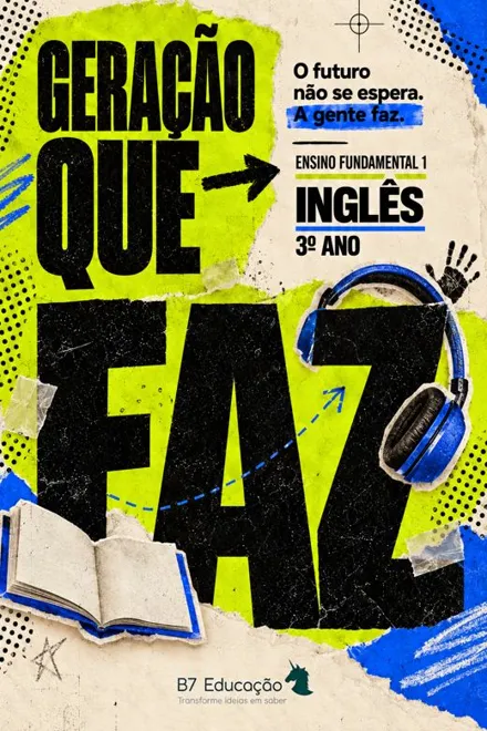 Capa do livro Geração que Faz · Língua Inglesa · 3º ano