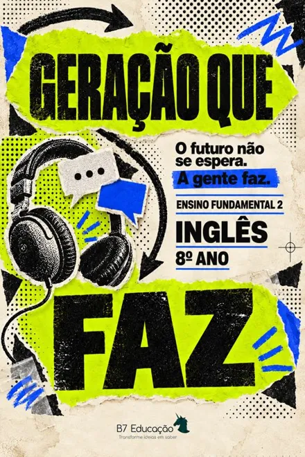Capa do livro Geração que Faz · Língua Inglesa · 8º ano