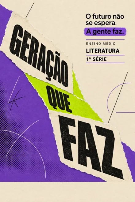 Capa do livro Geração que Faz · Literatura · 1ª série