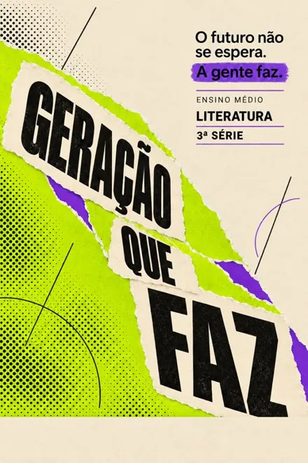 Capa do livro Geração que Faz · Literatura · 3ª série
