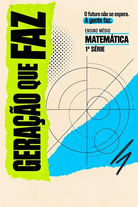 Capa do livro Geração que Faz · Matemática · 1ª série