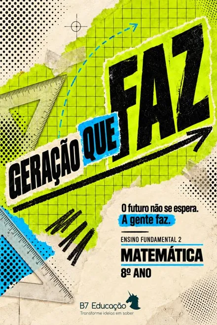 Capa do livro Geração que Faz · Matemática · 8º ano