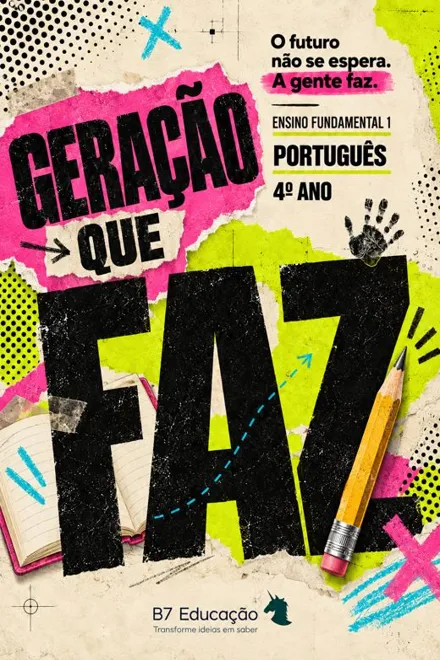 Capa do livro Geração que Faz · Língua Portuguesa · 4º ano