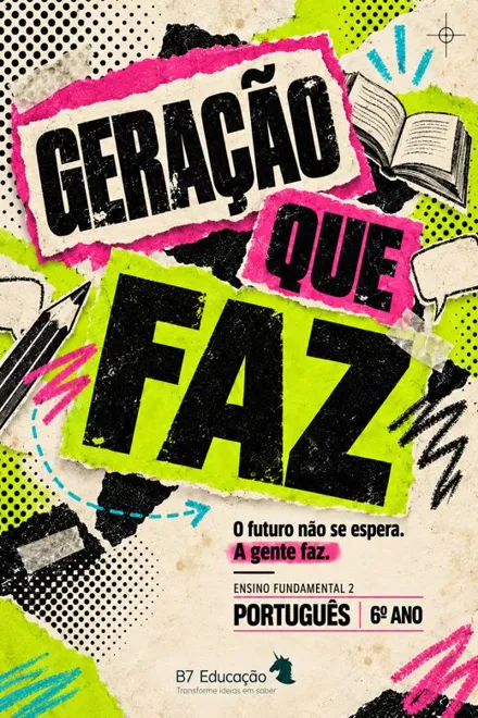 Capa do livro Geração que Faz · Língua Portuguesa · 6º ano