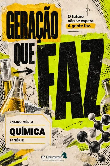 Capa do livro Geração que Faz · Química · 1ª série